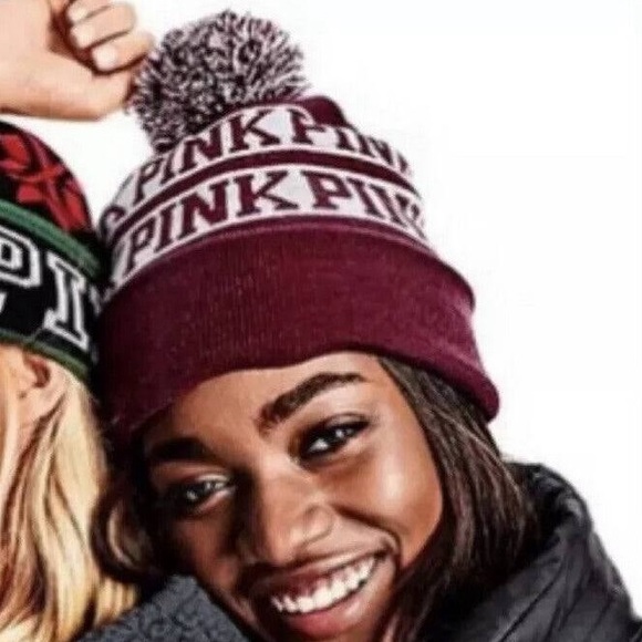PINK Victoria's Secret Accessories - NWT! PINK VS Beanie Hat